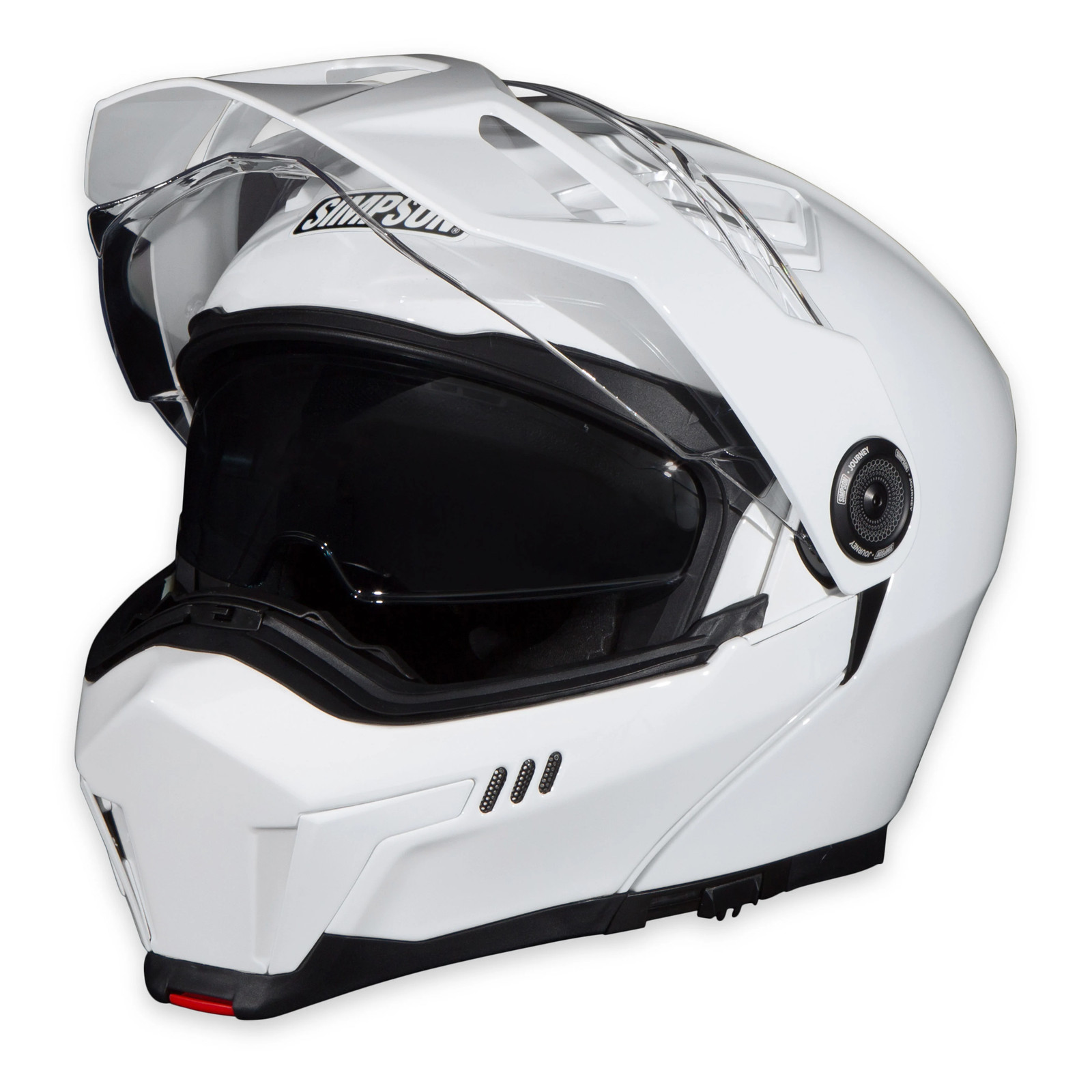 Simpson JB12X Journey Bandit Motorcycle Helmet - White - XX-Large