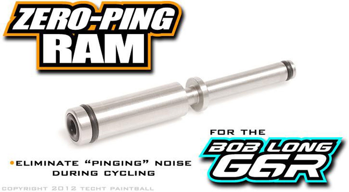 Techt Paintball Zero-Ping Ram Upgrade Part For Bob Long G6R Intimidator Marker