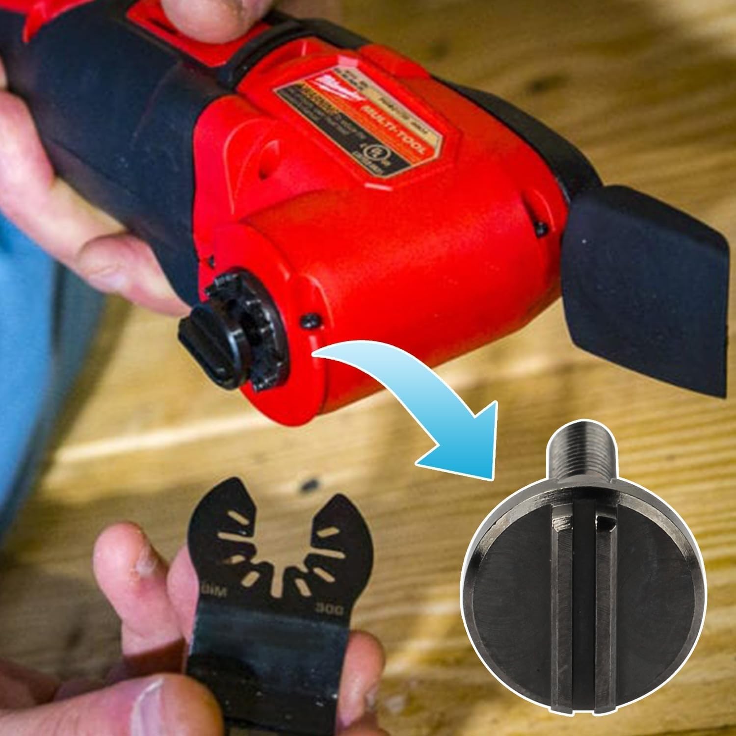 (2 Pack) Blade Clamp Screw Compatible with Milwaukee M18 Multi-Tool 2 pcs