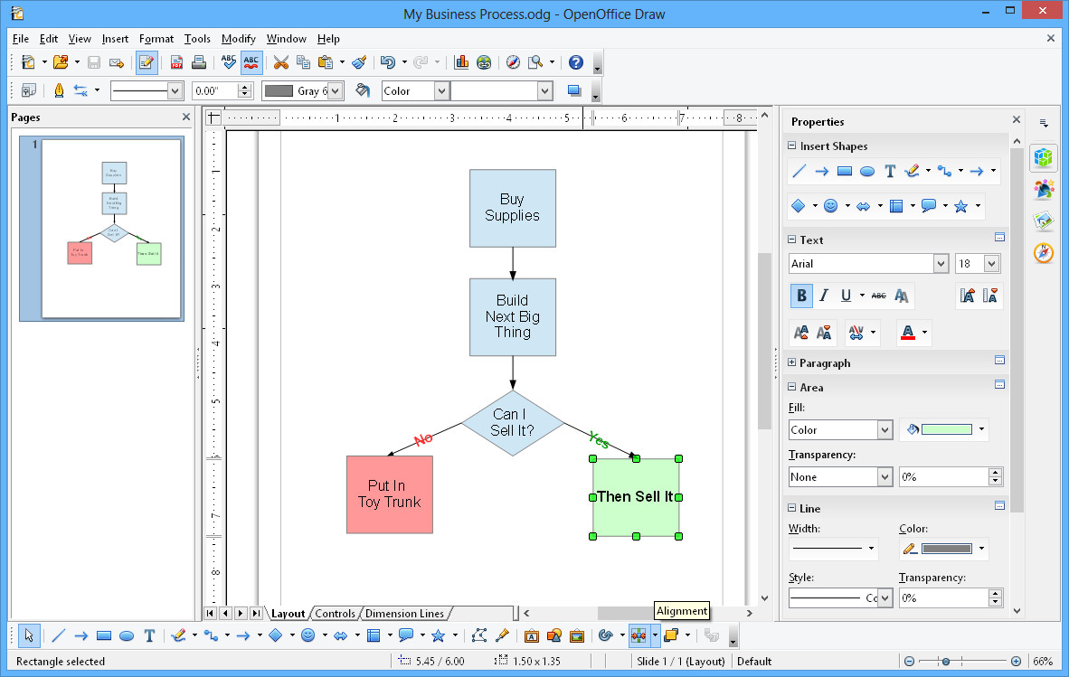 Open Office Software Suite for Windows-Word Processing Home Student - Deluxe USB