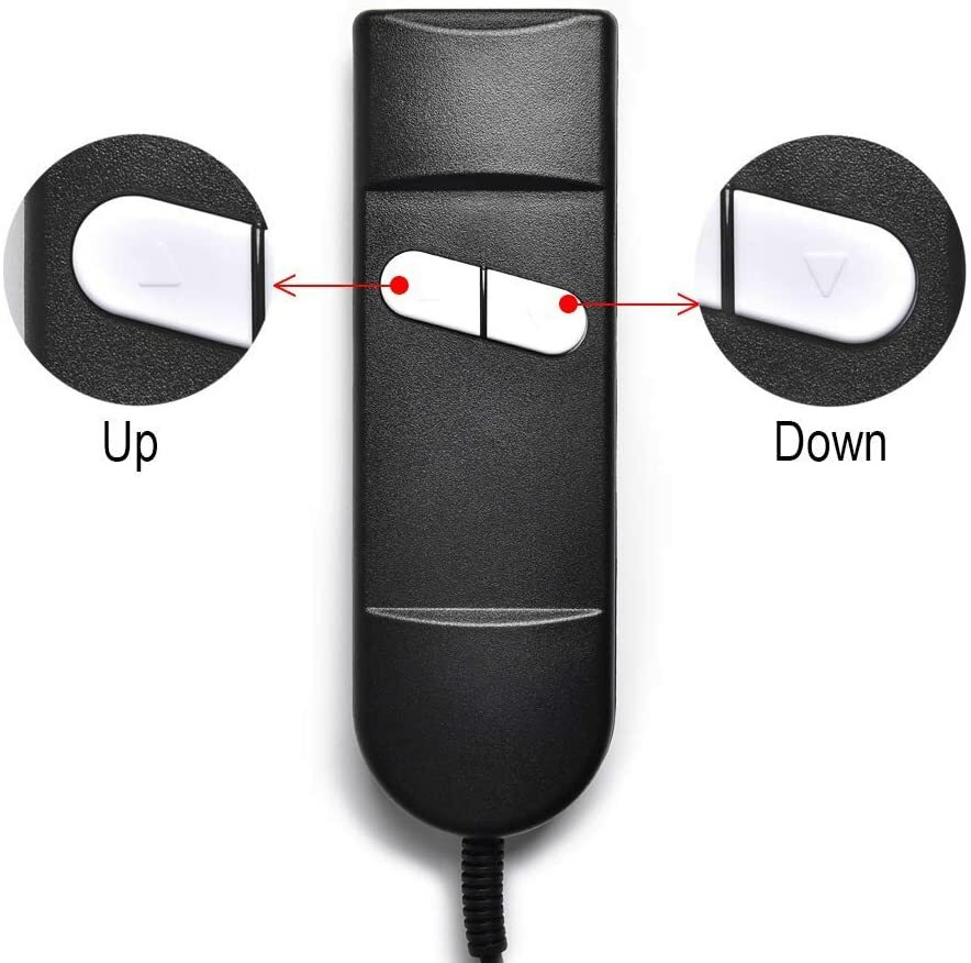 Lift Chair Hand Controller Remote Power Recliner 2 Button Okin LIMOSS 5 Pin 90°