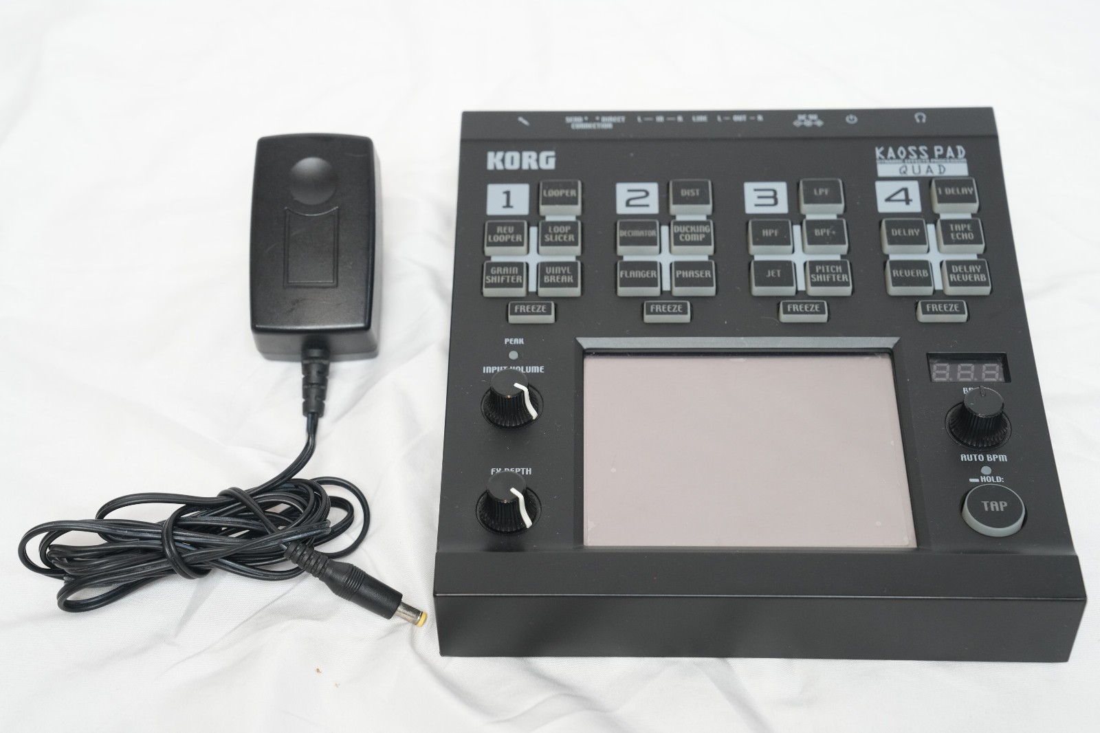 Korg Kaoss Pad Quad Dynamic Effect Processor Sampler