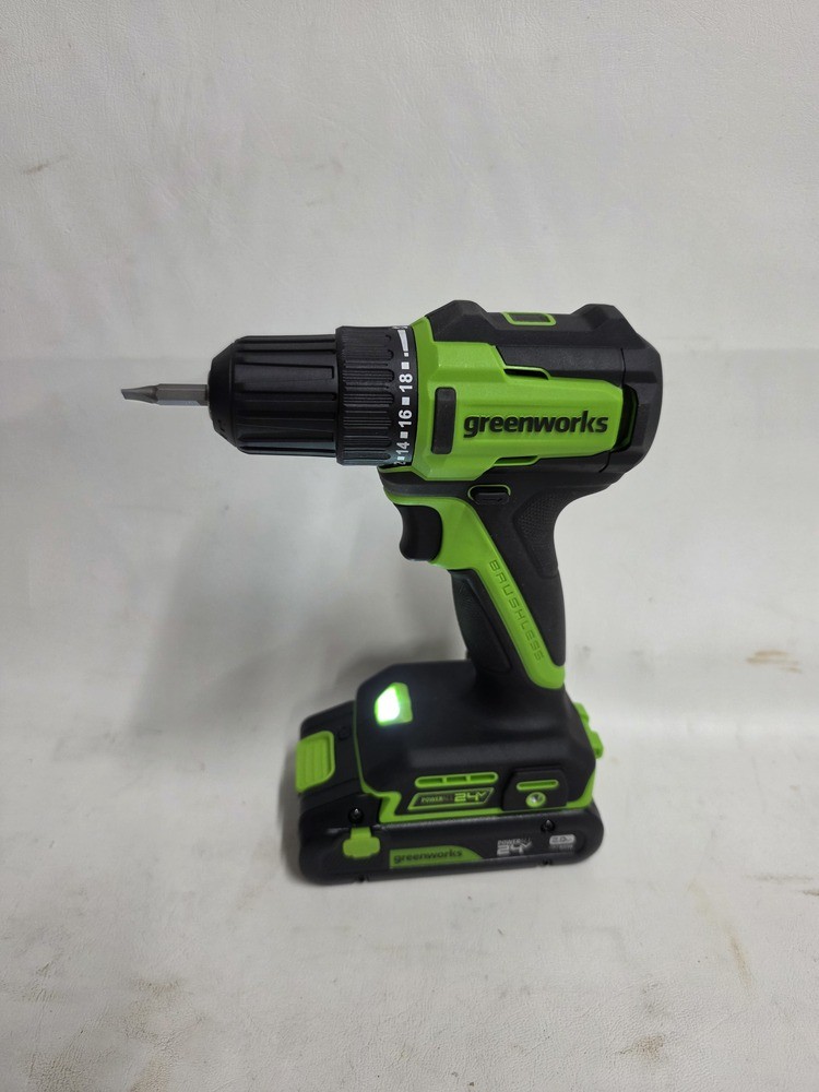 Greenworks DD330 DRILL WITH BATTERY