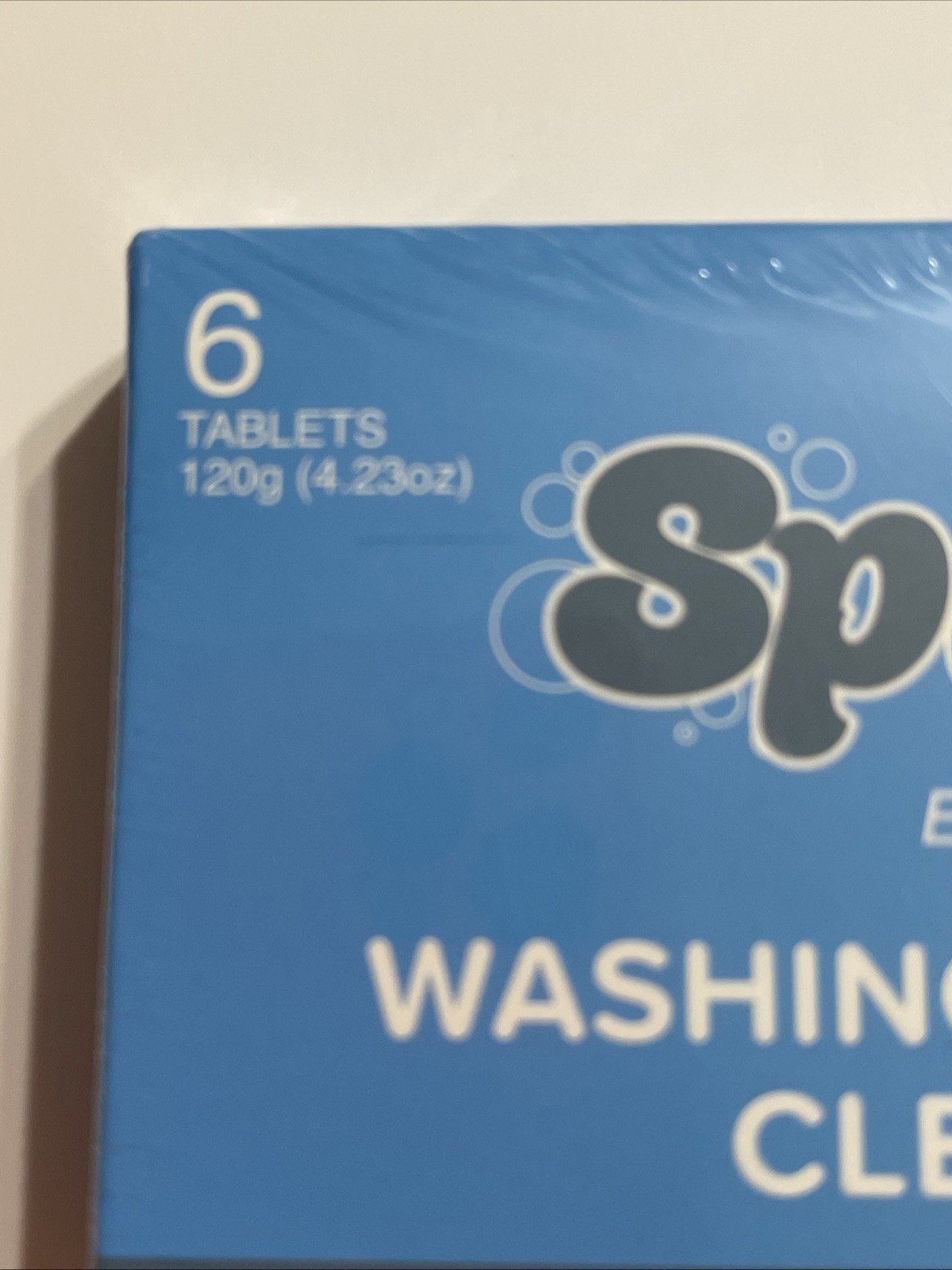 Splash Washing Machine Cleaner Tablets 6 Pack Eco Friendly New Sealed