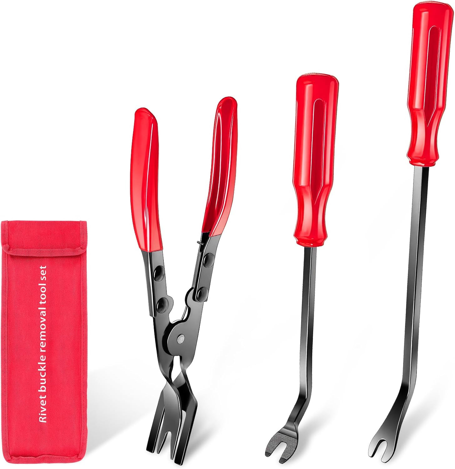 3 Pcs Clip Remover Tool, Clip Pliers Set Fastener Removal Tool , Auto Trim Remov