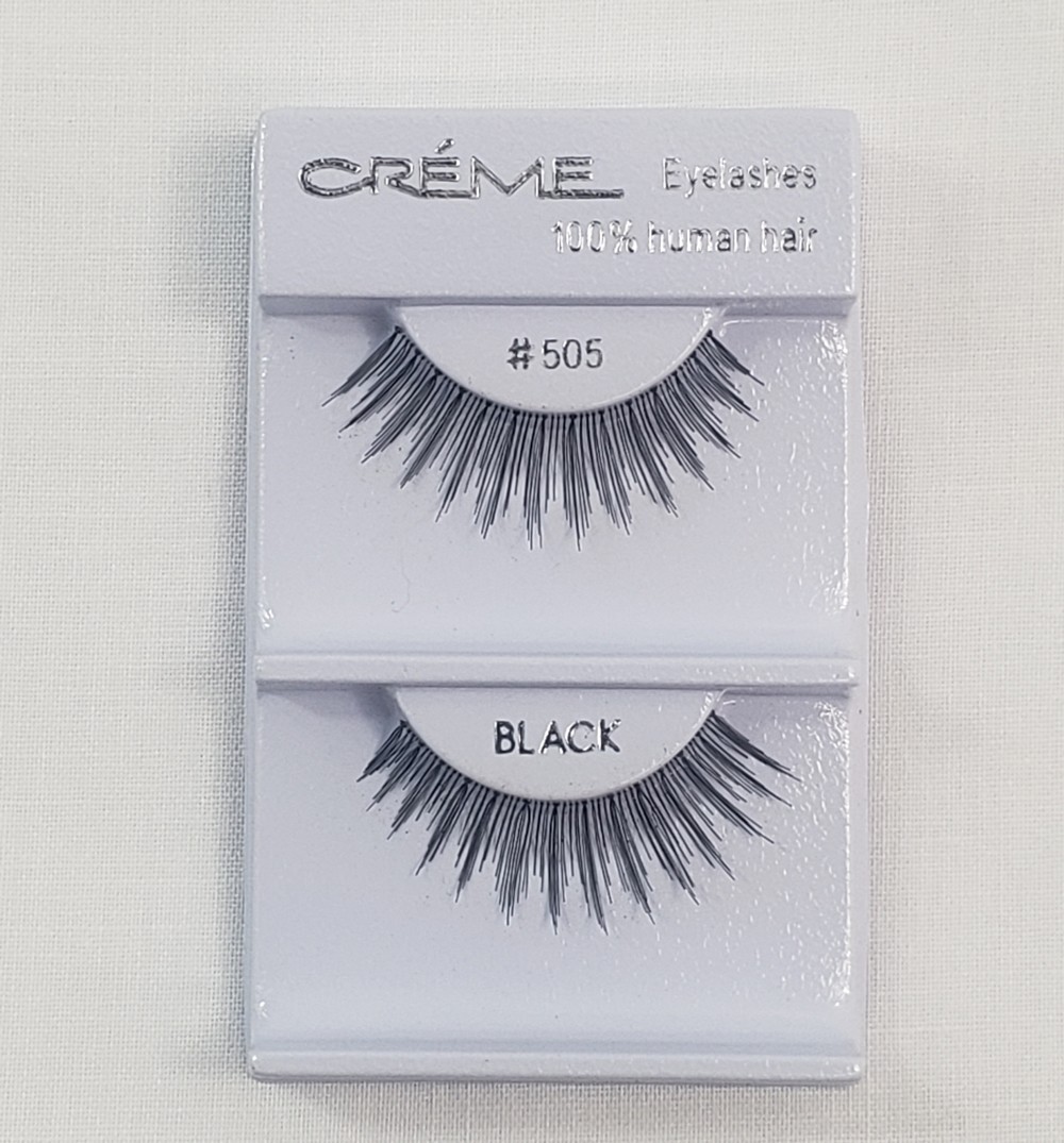 12 pack The Creme Shop Human Hair Eyelashes #505