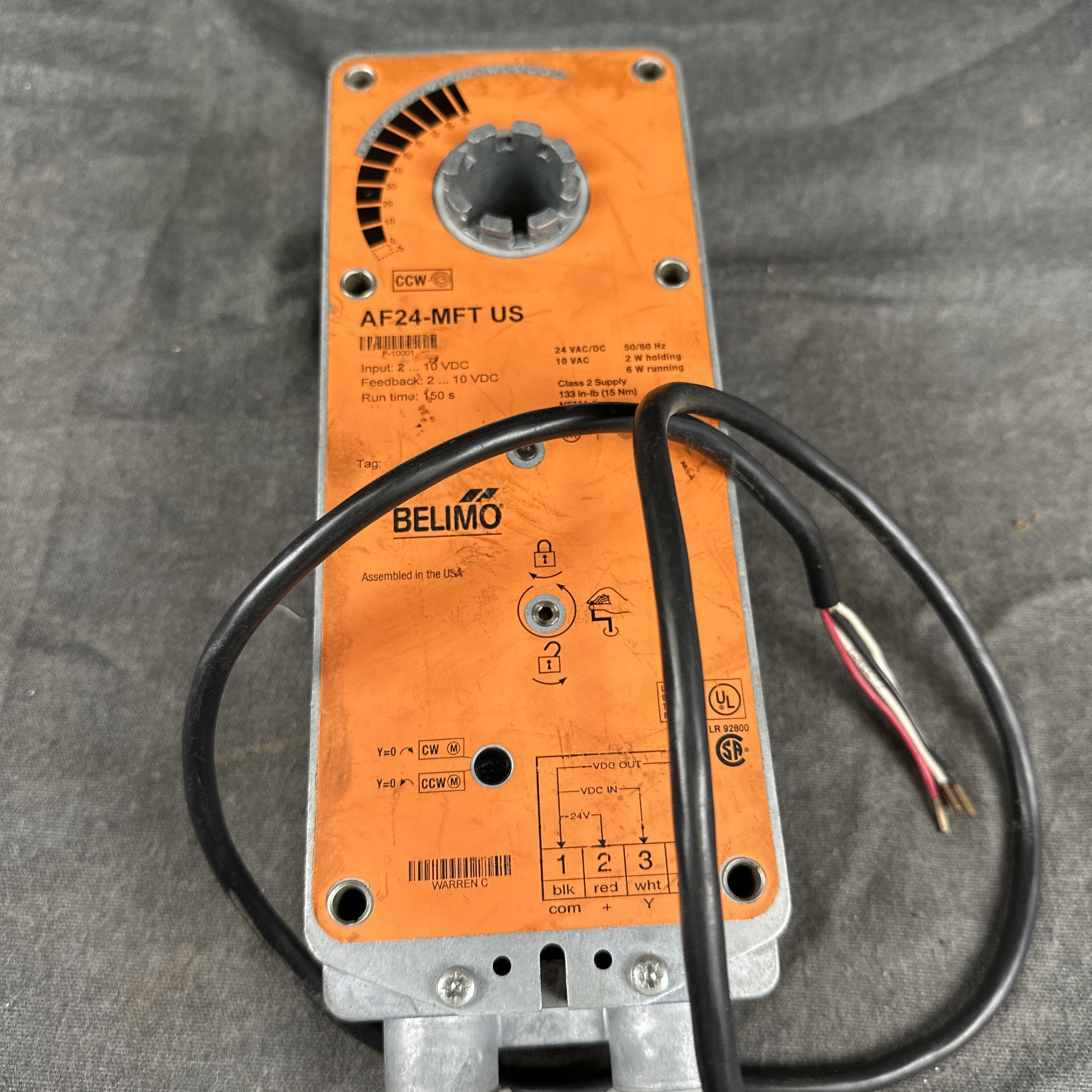Used Belimo AF24-MFT US Damper Actuator