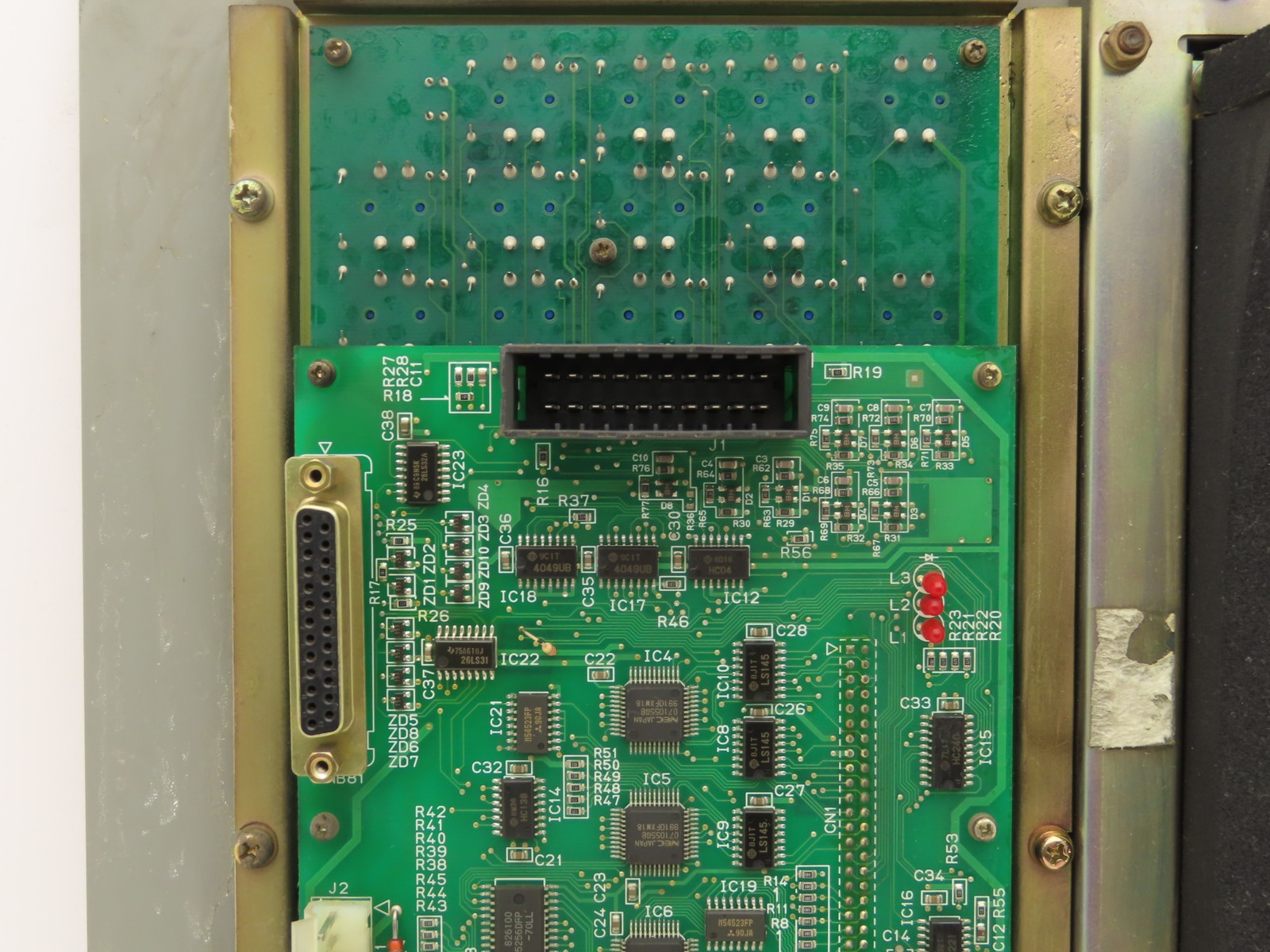 Mitsubishi BG513B088H02 CNC HMI Controller Panel Push Button EX8 Die Sinker