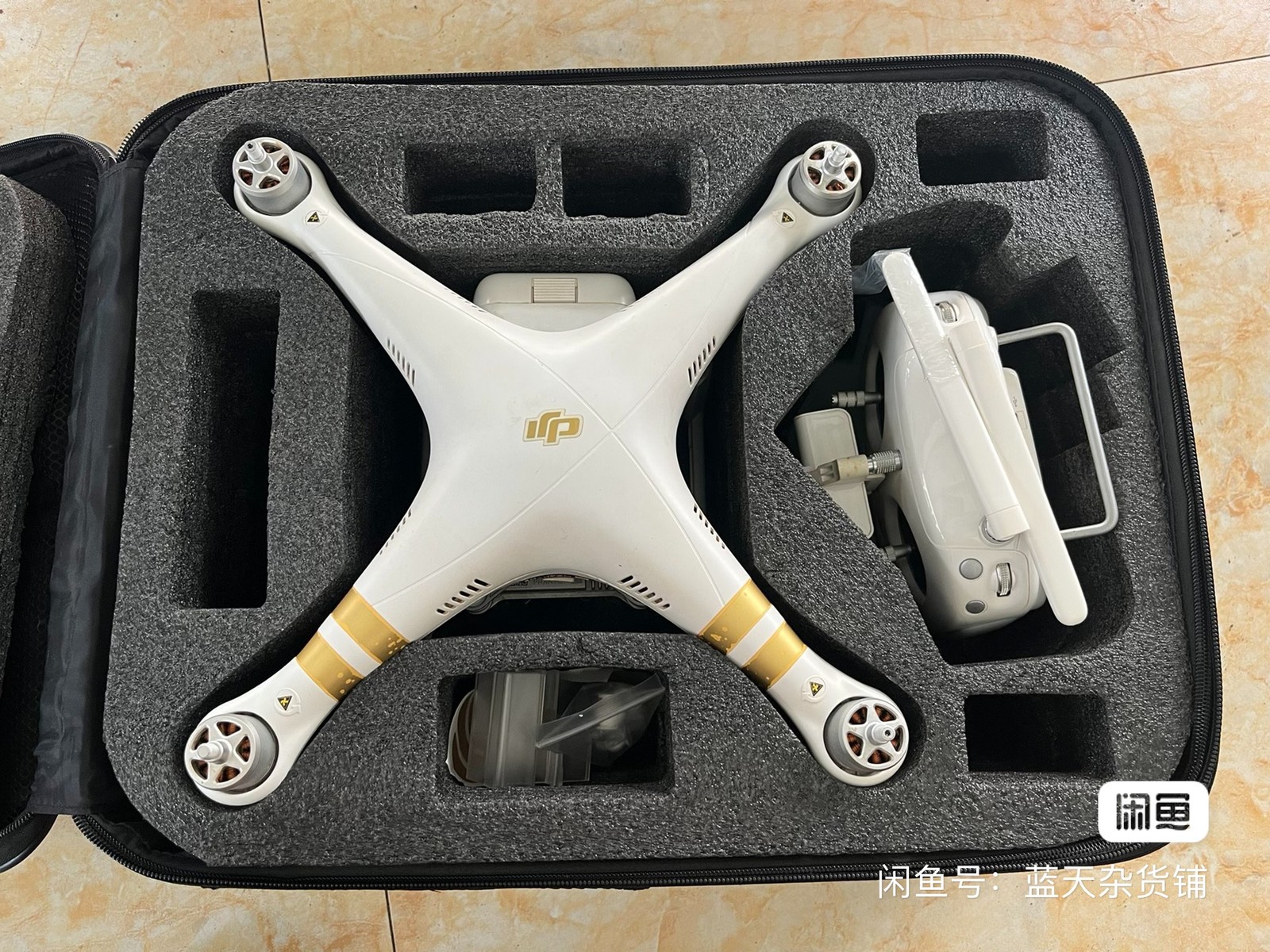 DJI Phantom 3 4K (model W325) camera with full frame mount