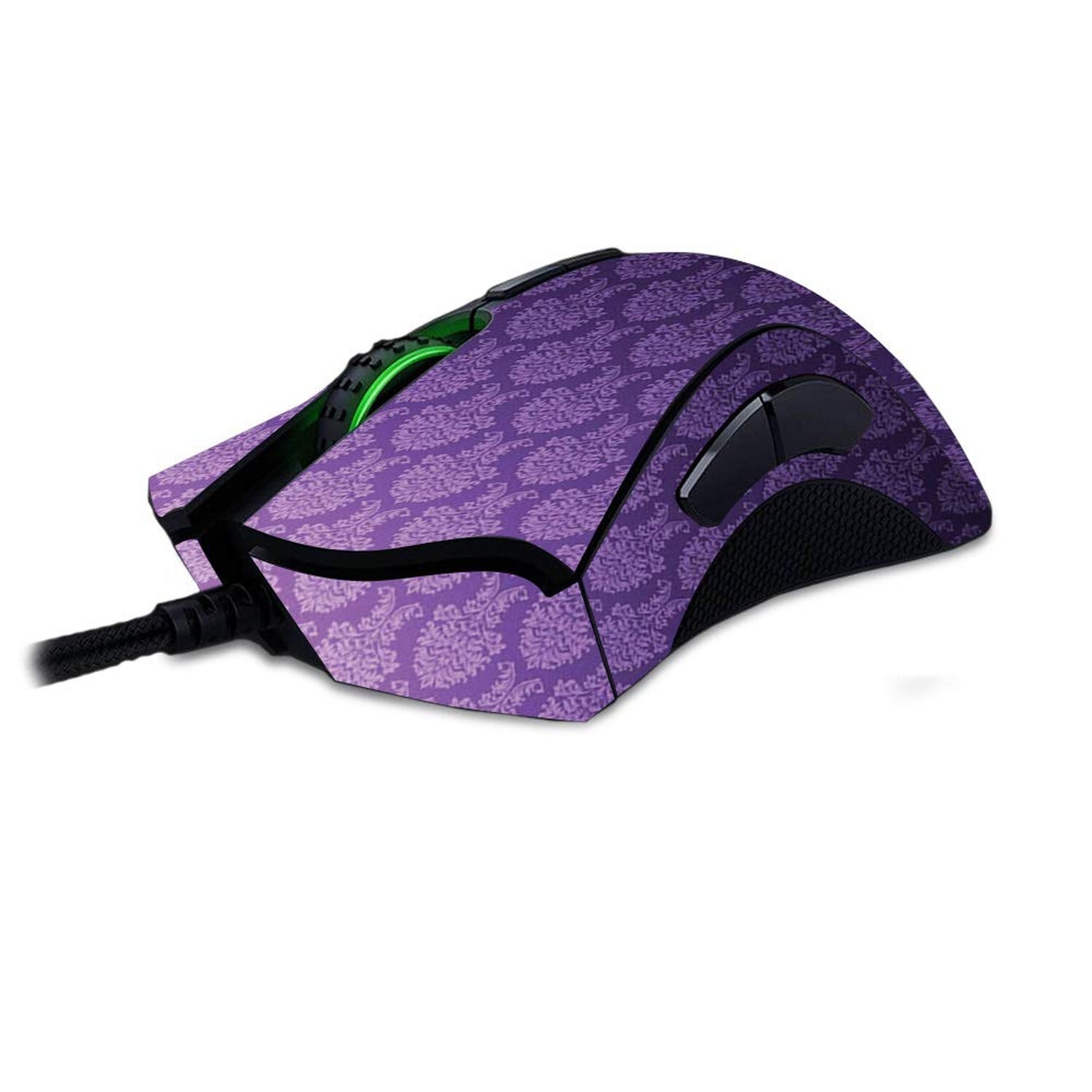 MightySkins Skin Compatible with Razer Deathadder Elite - Antique Purple | Pr...