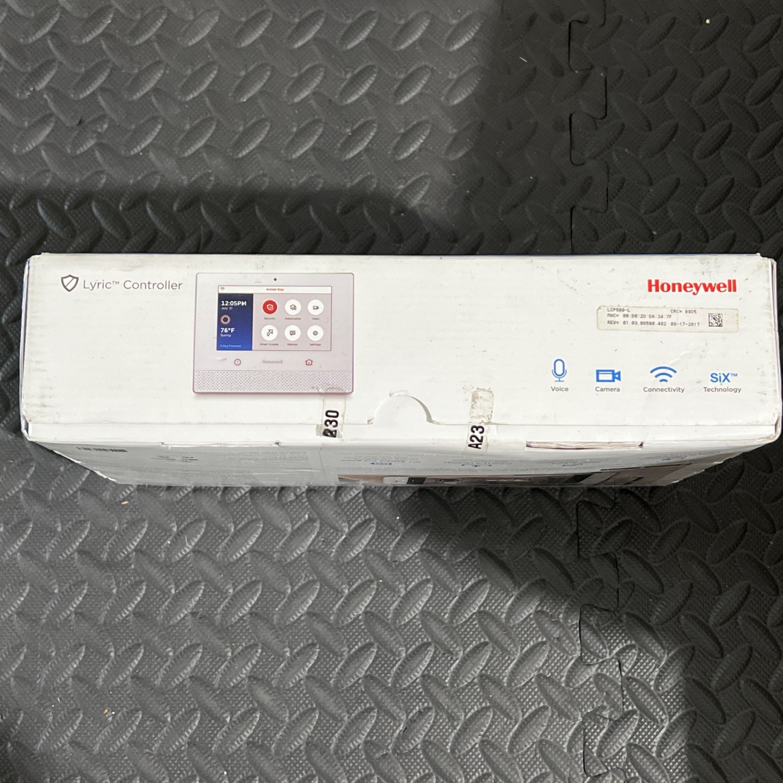 Replacement Unit Without Power Adapter Honeywell Lyric Controller Panel LCP500-L