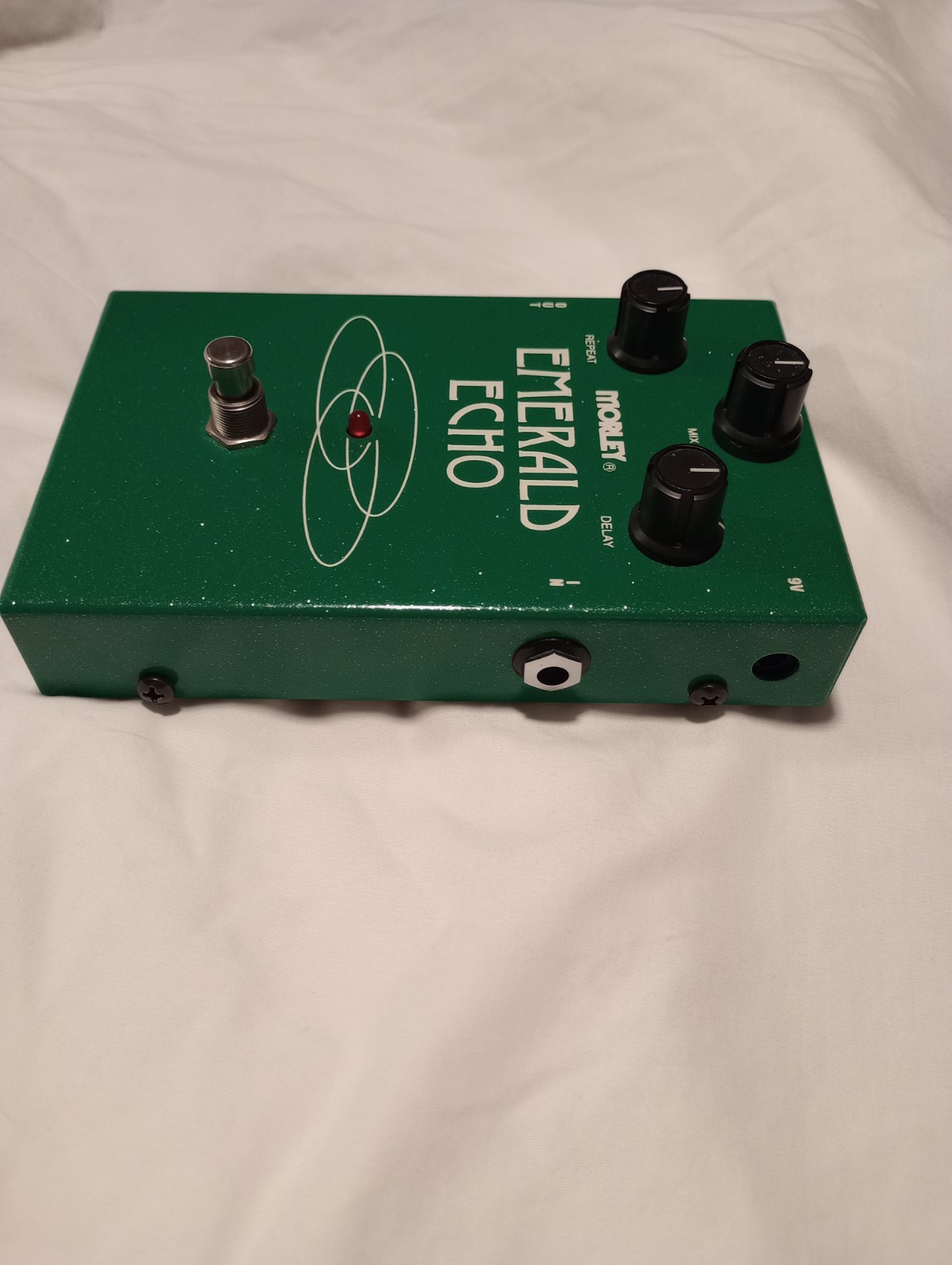 Morley Emerald Echo 1997 Vintage Analog Reverb Delay Effect Pedal