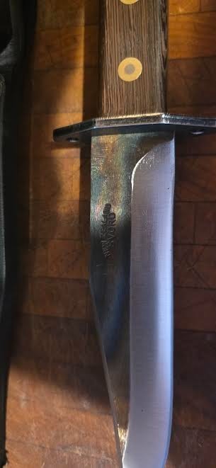 Svord VTR Von Tempsky Ranger Knife 6.875" 8670 Carbon Steel Blade, Wood Handles,