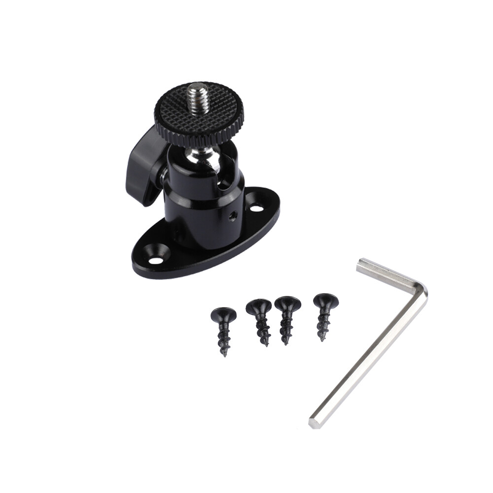 2x CAMVATE Wall Ceiling Mount with 1/4" Mini Ball Head for Surveillance Camera