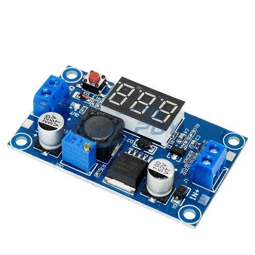 LM2596 DC-DC Buck Converter 4-40V to 1.25-35V 3A Step Down Module Voltmeter