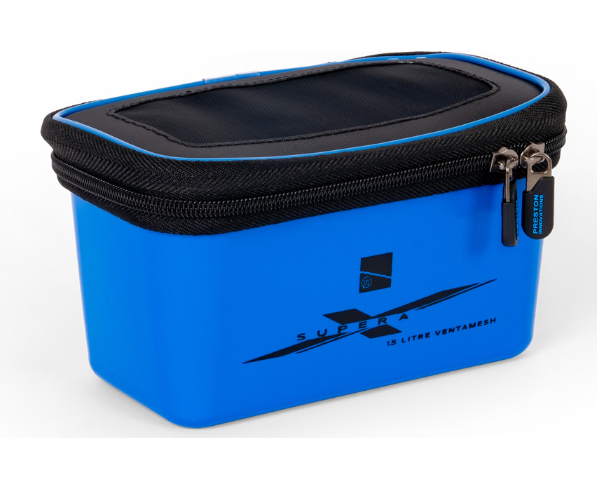 Preston Supera X 4.5 Litre Ventamesh Tub – Match Fishing Bait Box With Airflow L