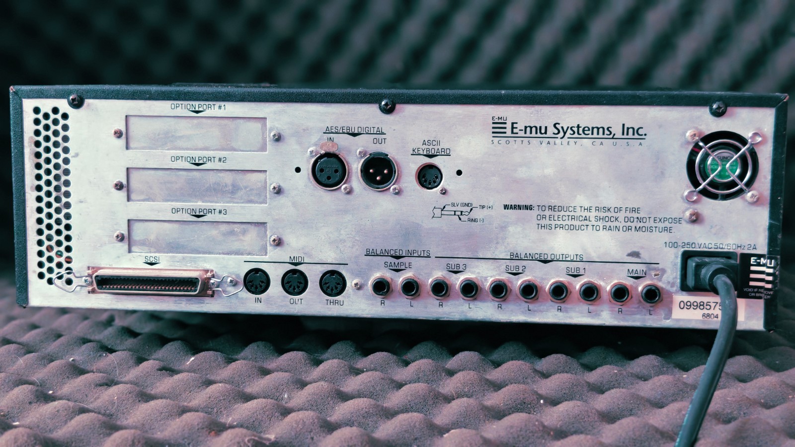 E-MU EMU E-SYNTH ESYNTH SAMPLER WORKSTATION SYNTHESIZER SOUND MODULE+SPECIAL HDD