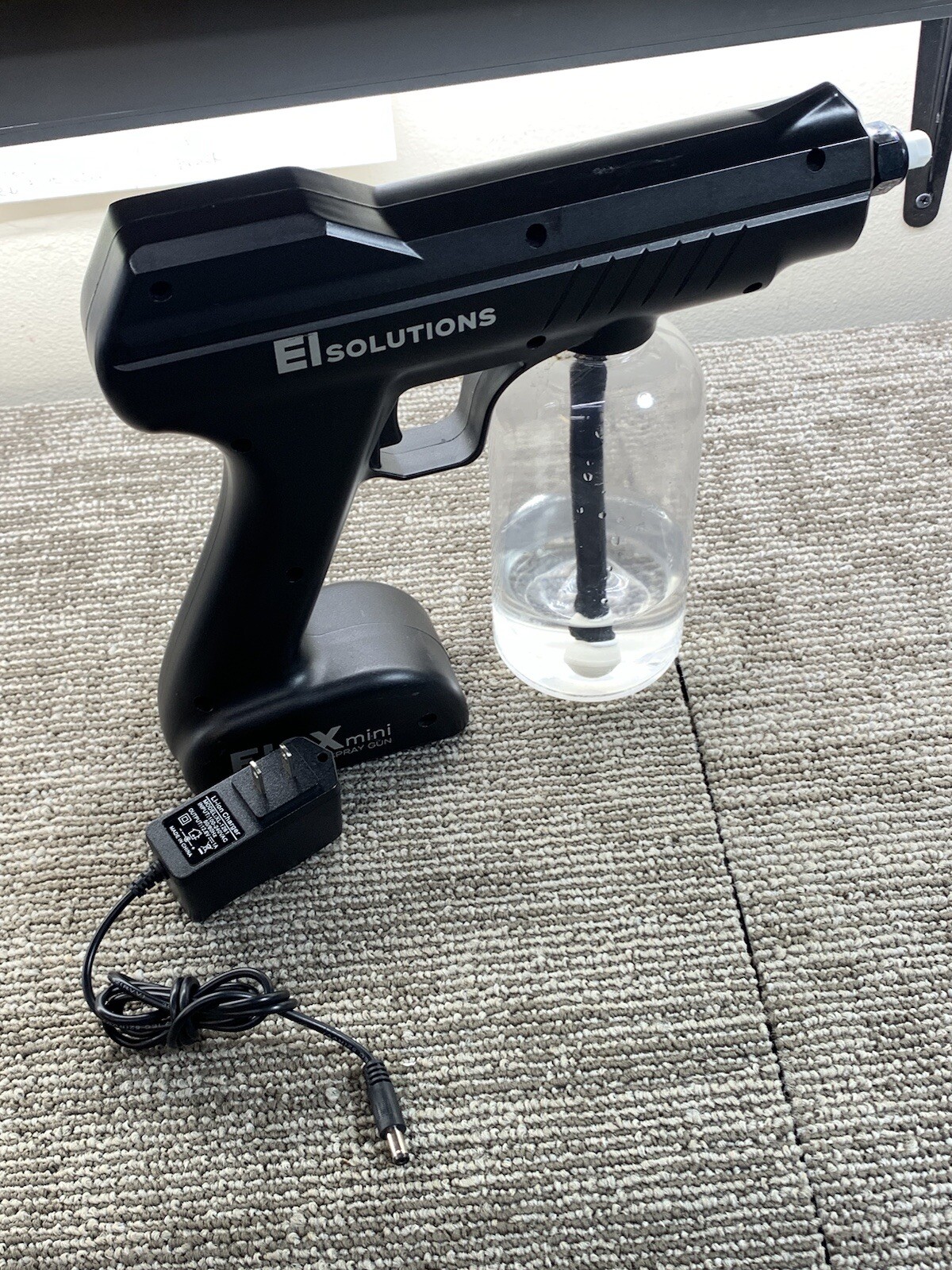 EI Solutions EISXmini Rechargeable Handheld Electrostatic Spray Gun