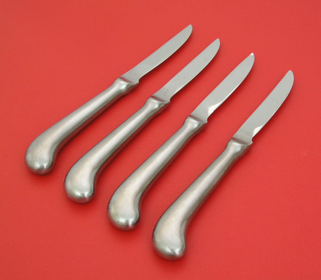 (4) EALES 1779 SHEFFIELD 6" PISTOL HANDLE KNIVES - STAINLESS STEEL