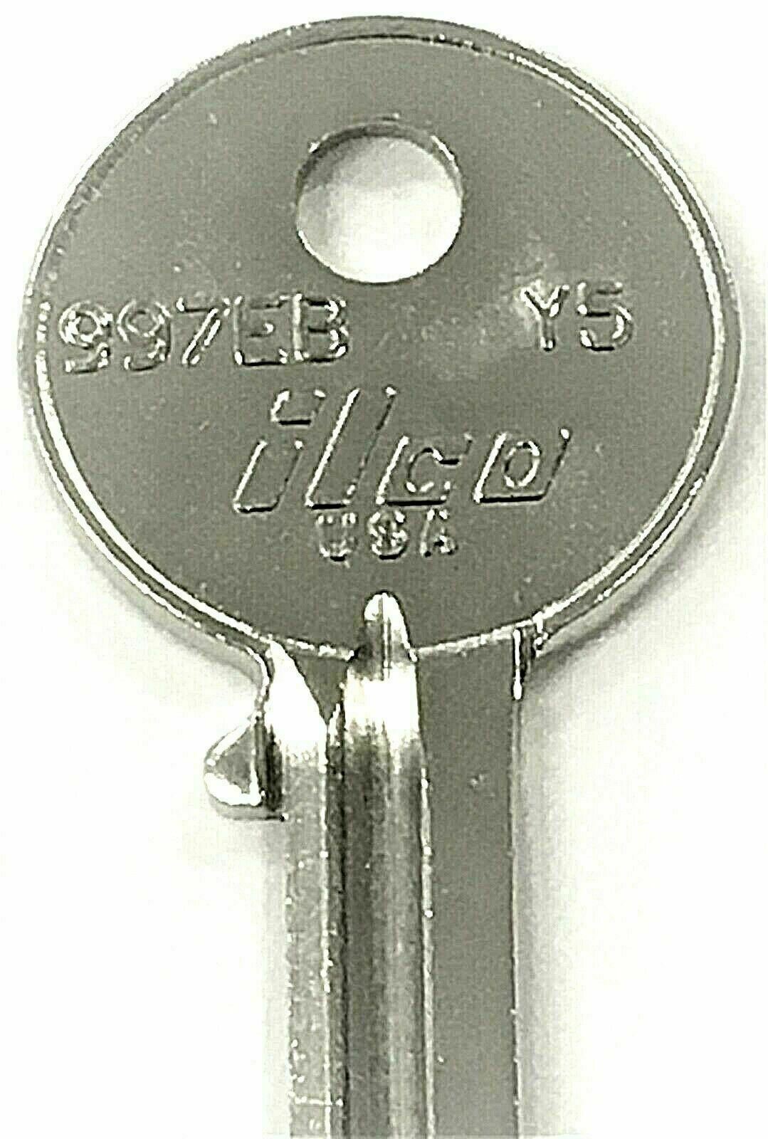 1 BKS Padlocks Y5 997EB Key Blank Keys Blanks