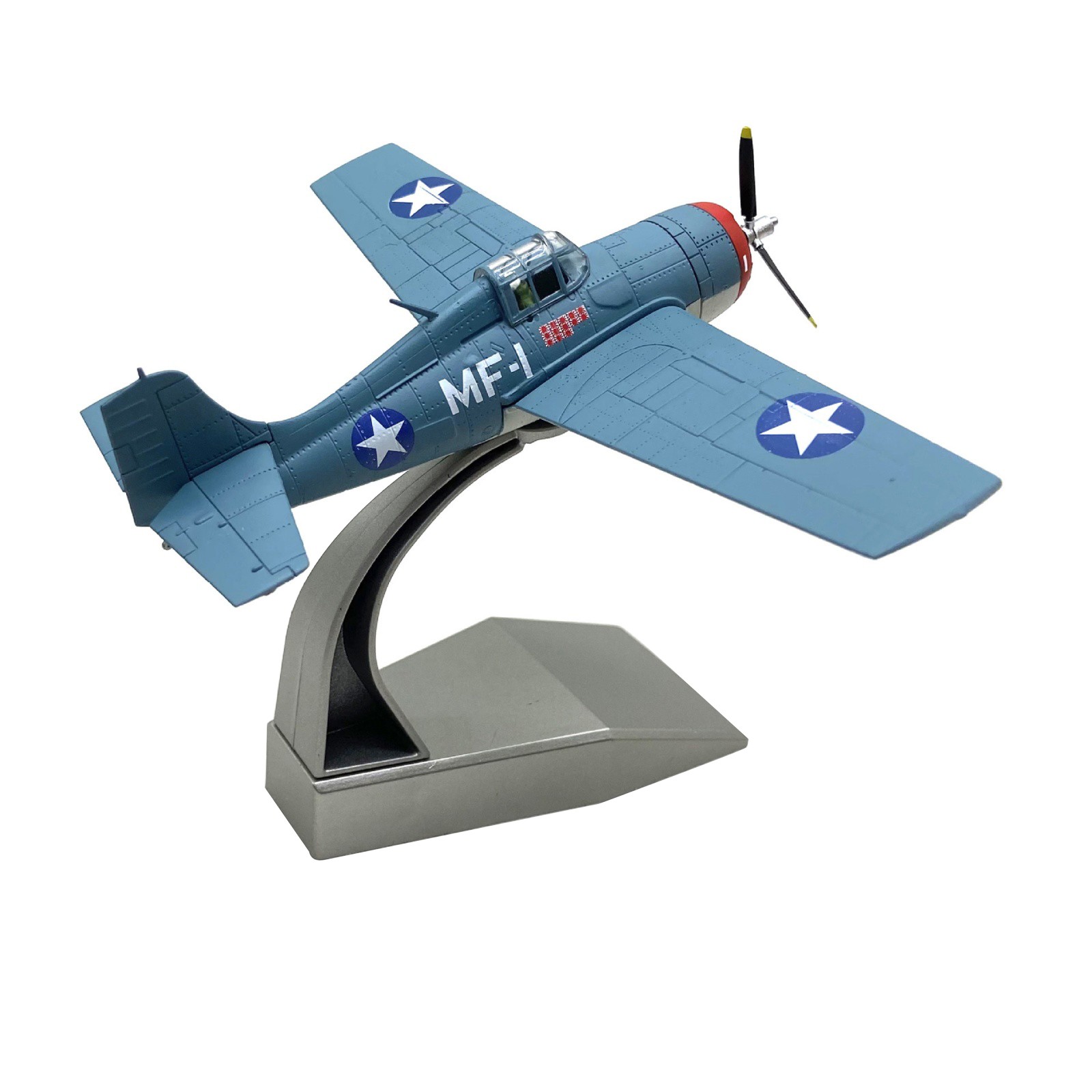 1* 1/72 4.9in WWII For Grumman F4F Wildcat Fighter Model Alloy Model