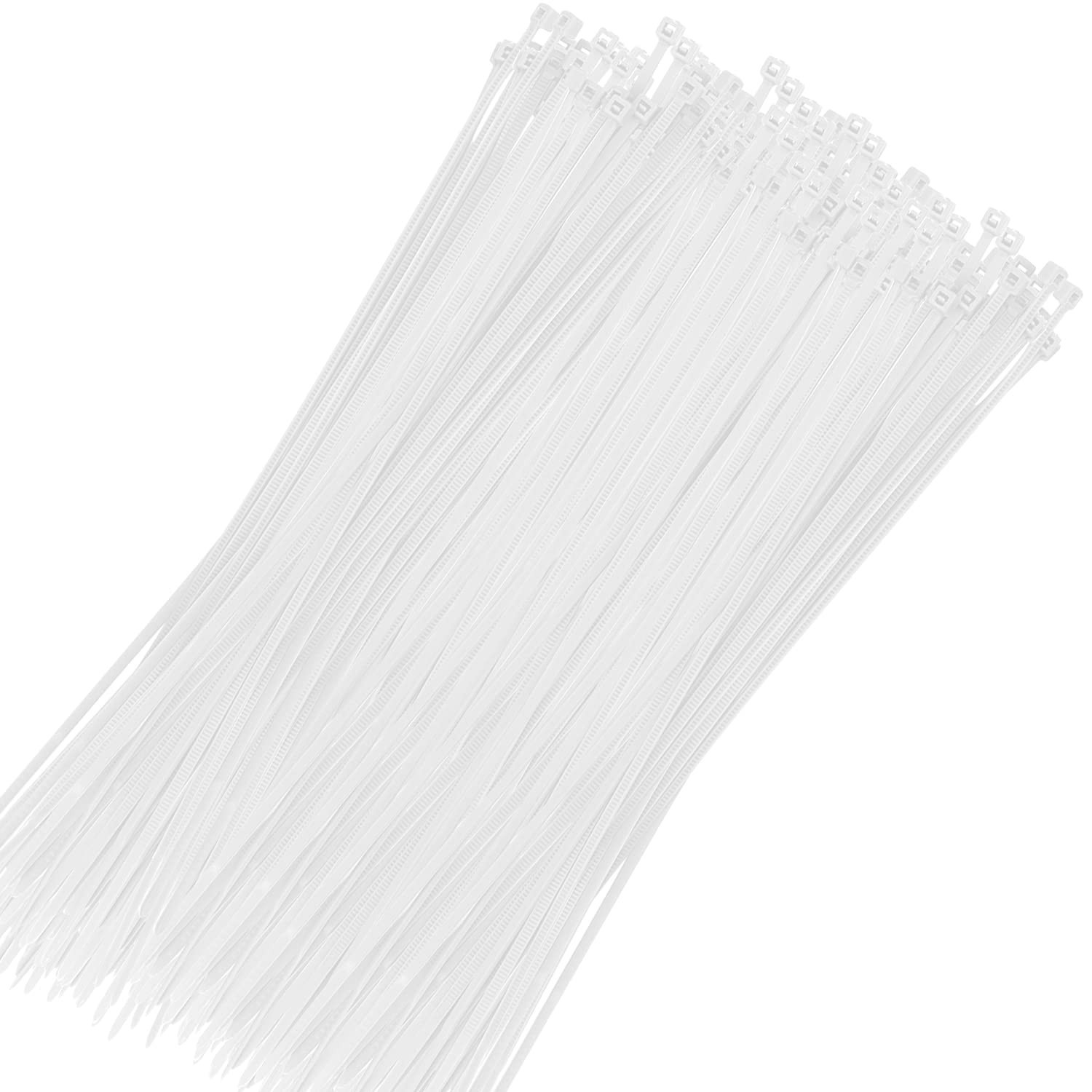 250pcs Zip Ties Plastic Cable Zip Ties Self-Locking Nylon Wire Ties Heavy Dut...