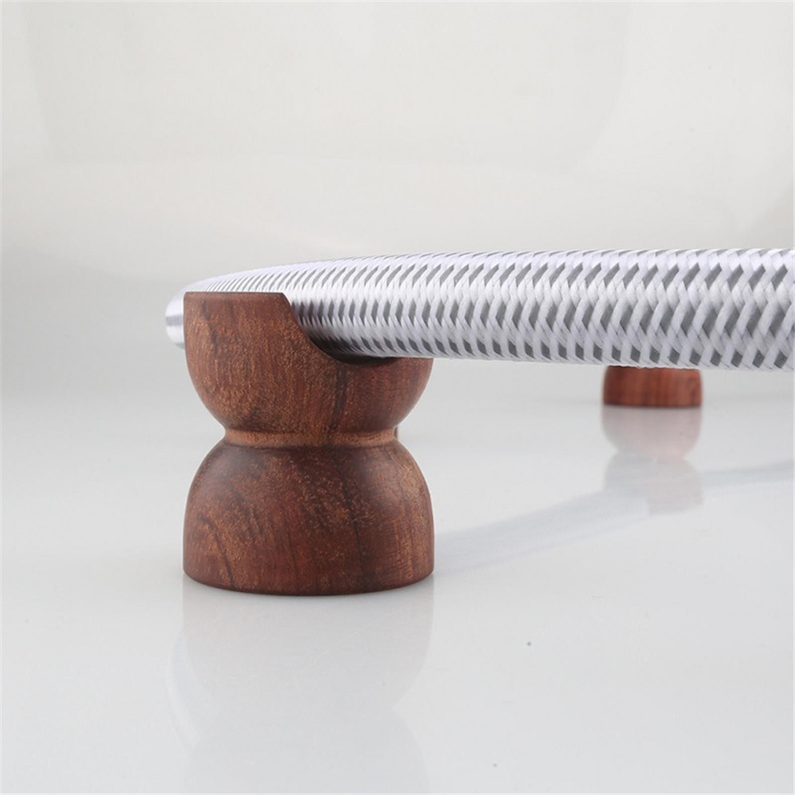 45mm HiFi Rose Wood Speaker Insulation Wire Holder Bracket Support Cable Stand A