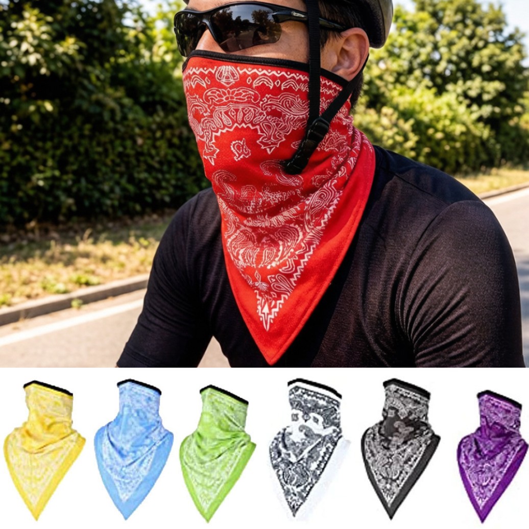 Women Men Face Mask UV Neck Gaiter Balaclava Fishing Scarf Cycling Bike Bandana