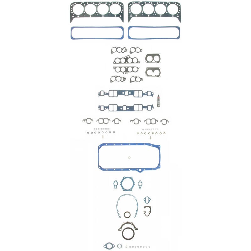 Fel Pro Engine Gasket Set 260-1478; Permatorque for 1987-1992 Chevy 350 SBC
