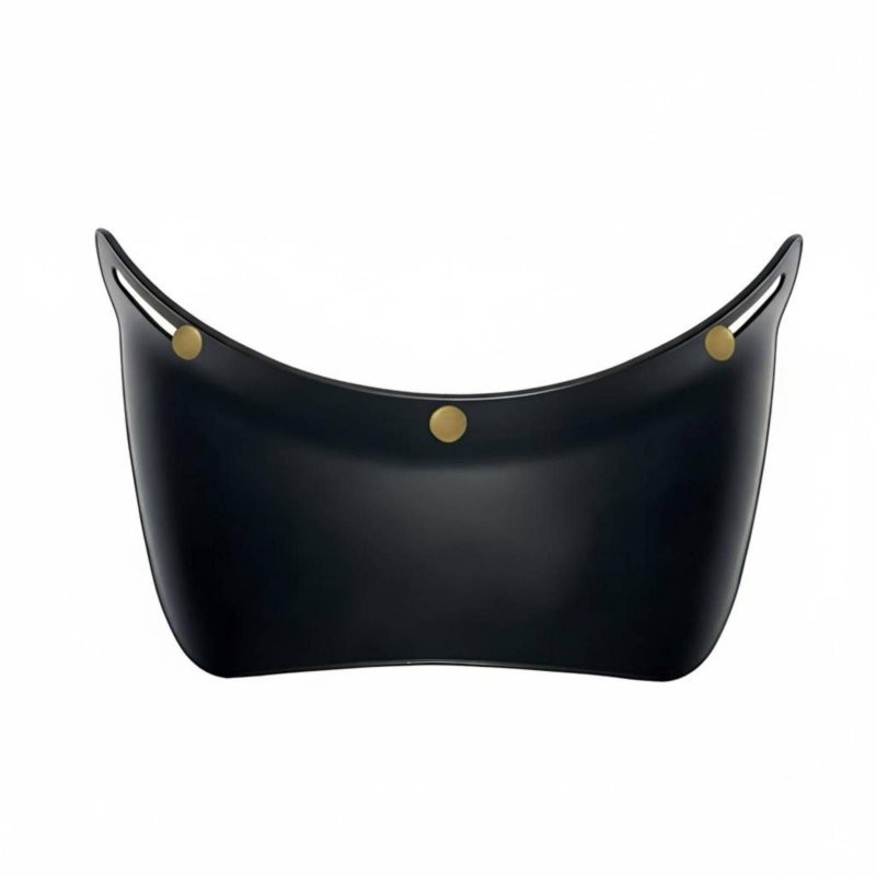 Helmet Visor 3 Snap Button Open Face Motorcycle Accessories Protective Cover
