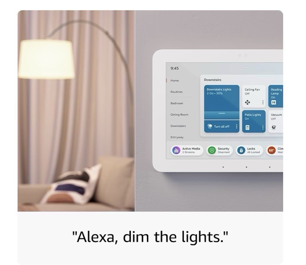 Amazon Echo Hub Smart Home Control Panel with Alexa Voice Control