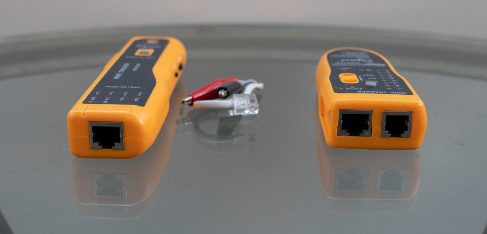 Yellow RJ45 RJ11 Multi-purpose Wire Tracker - Telephone Network Wire Lan Cable