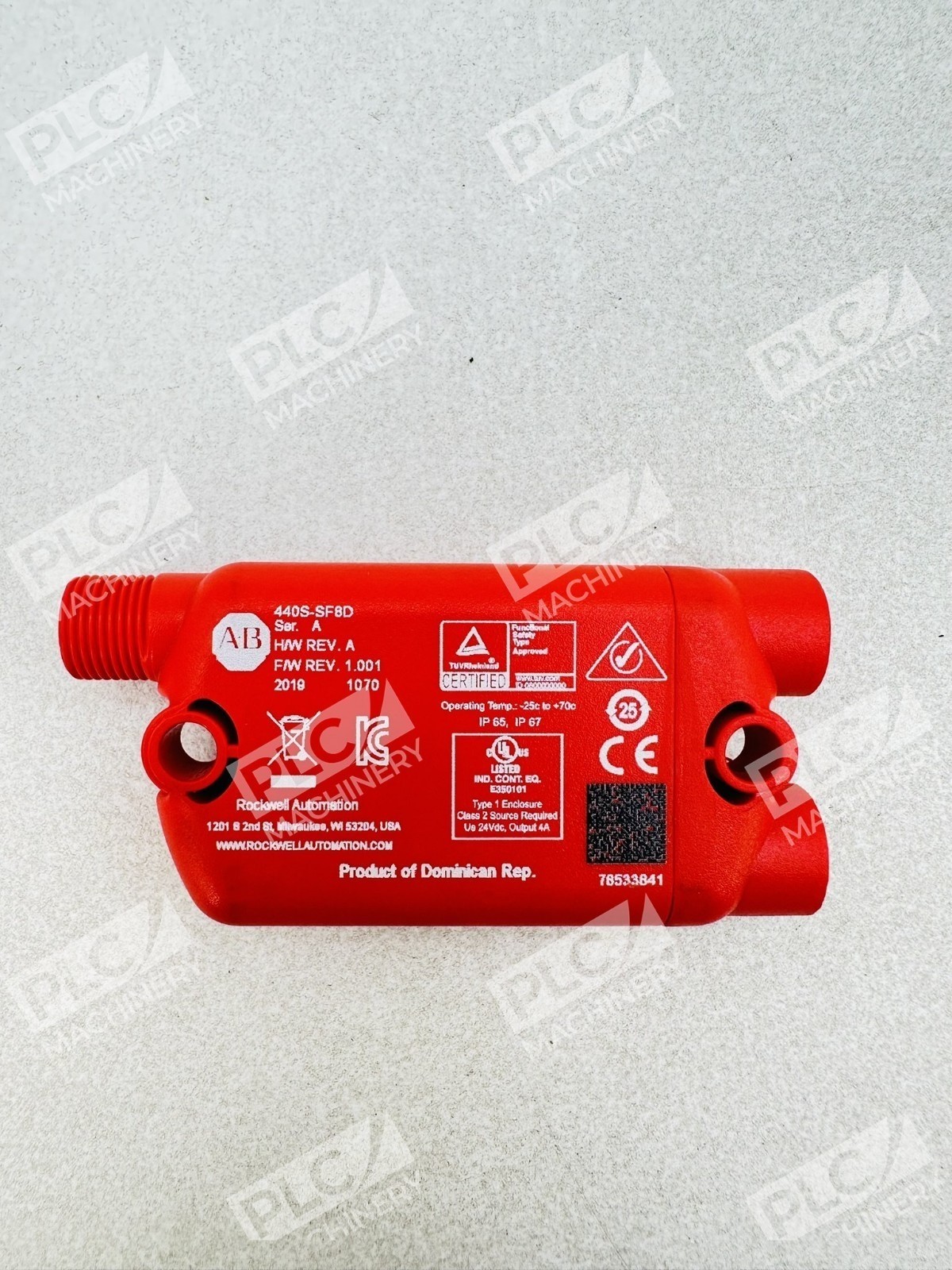 Allen Bradley 440S-SF8D GuardLink Enabled Connection Tap Ser A