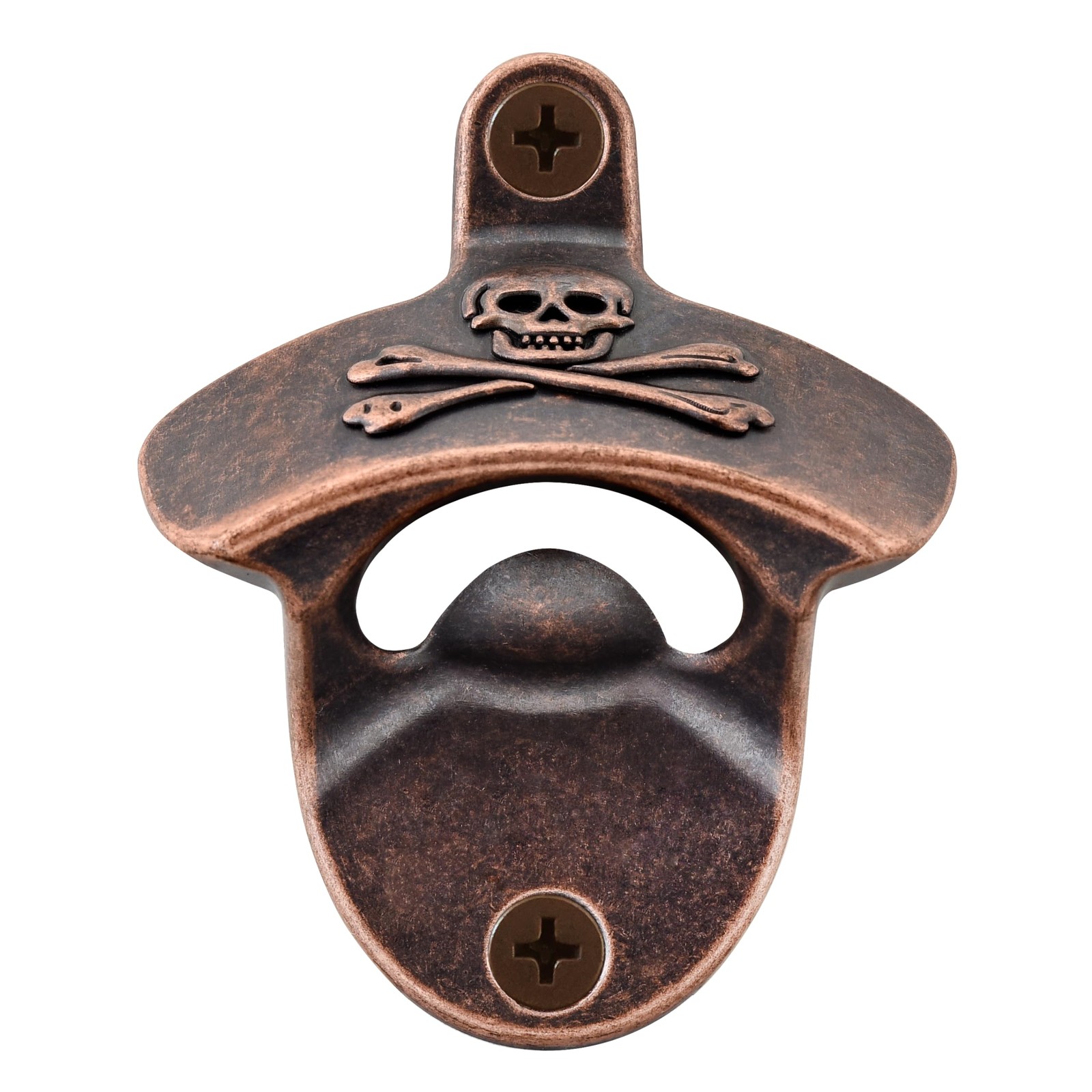 Wall Mounted Skull Bottle Opener Screw In Wall Beer Bottle Cap Opener