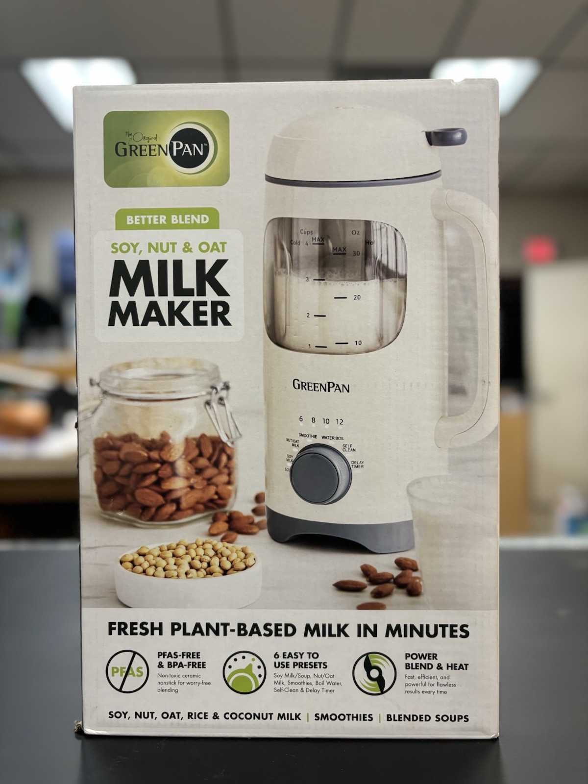 GreenPan Better Blend Soy, Nut & Oat Milk Maker