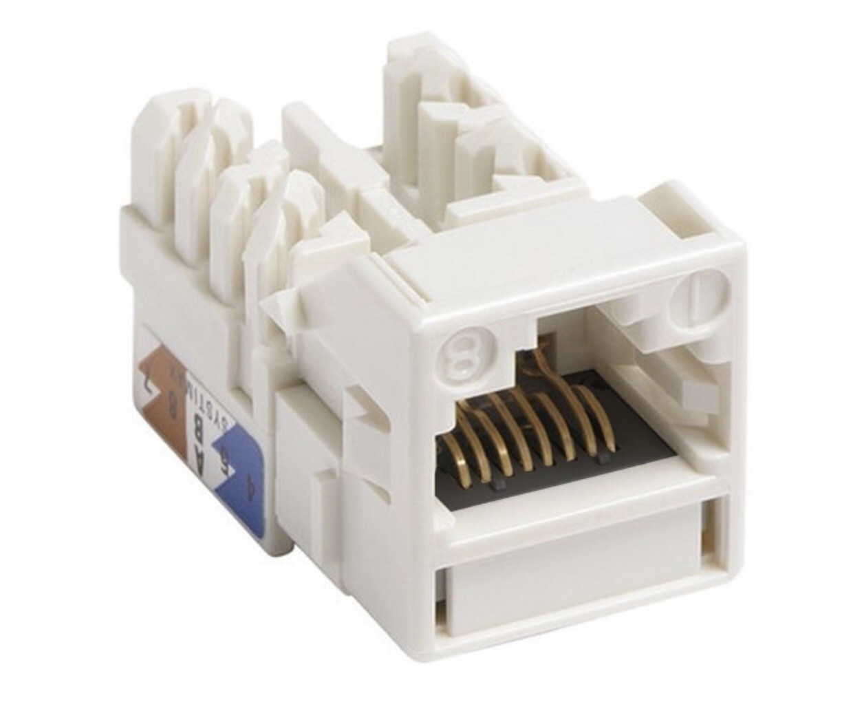 Commscope UniPrise Cat6 RJ45 Jack UNJ600T White **New sealed**