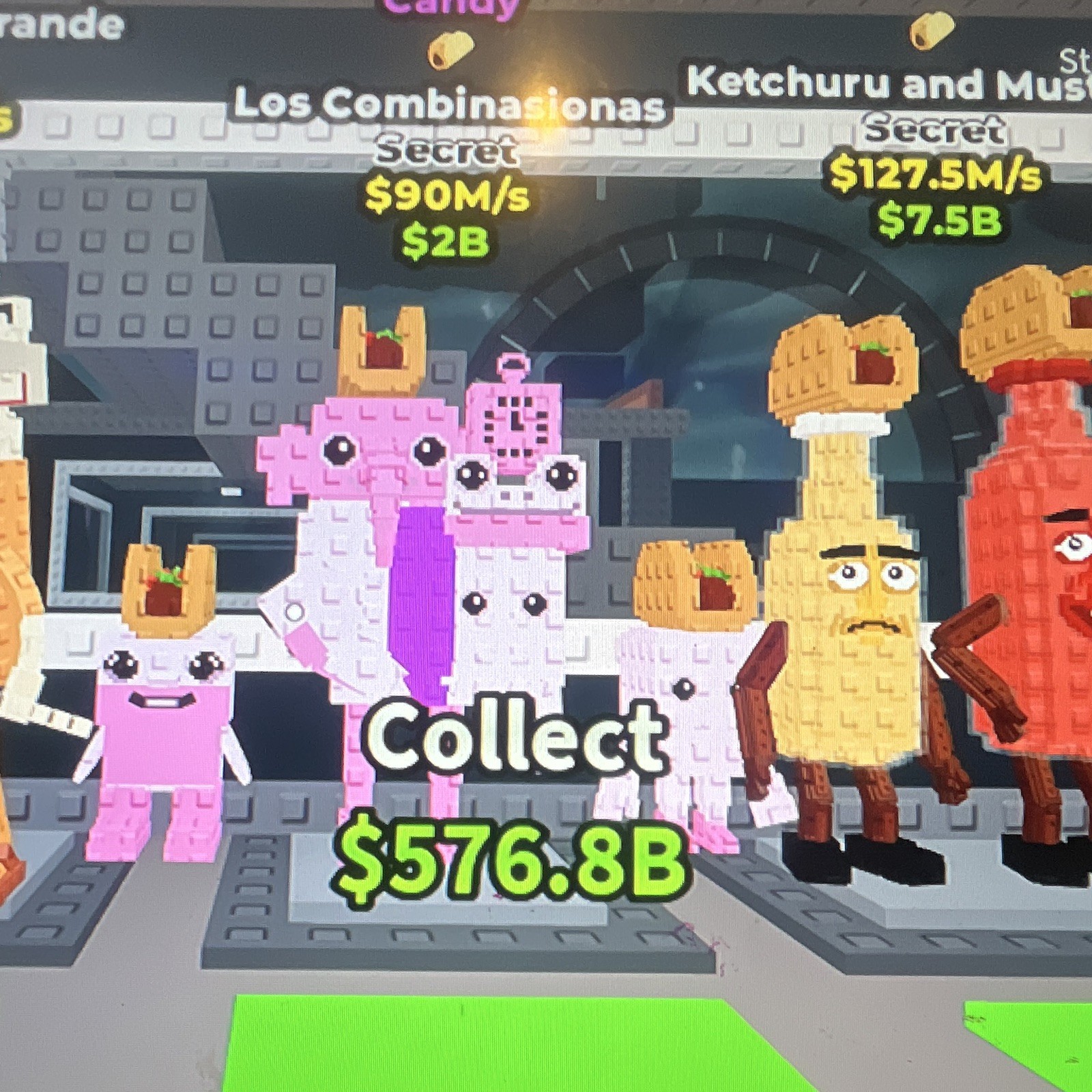 Collect Secret Crypto-Collectible Game Item - Los Combinasionas 90M a second