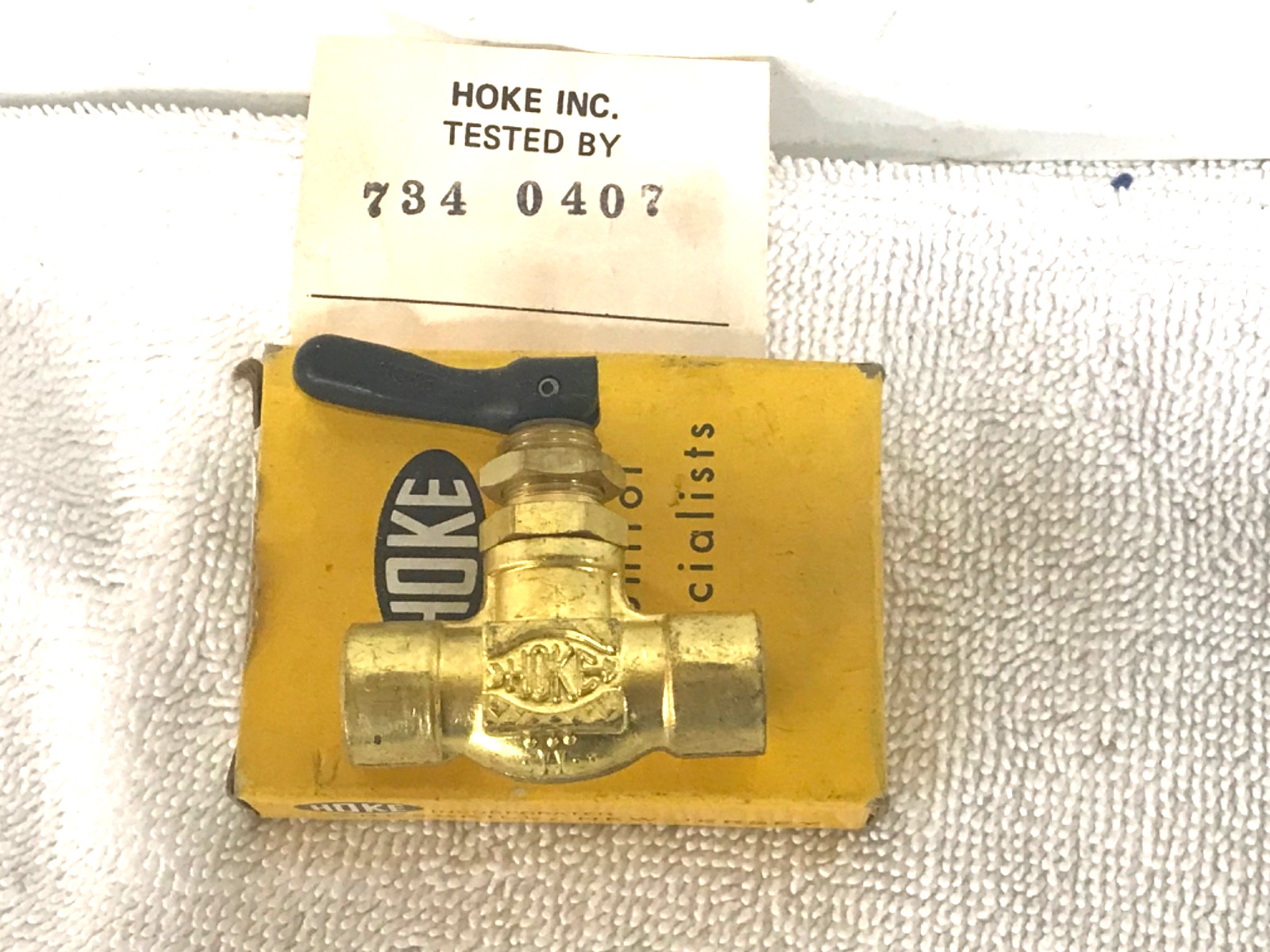HOKE  Globe Valve [ Liquid or Gas ] # 1513F2B *** NOS