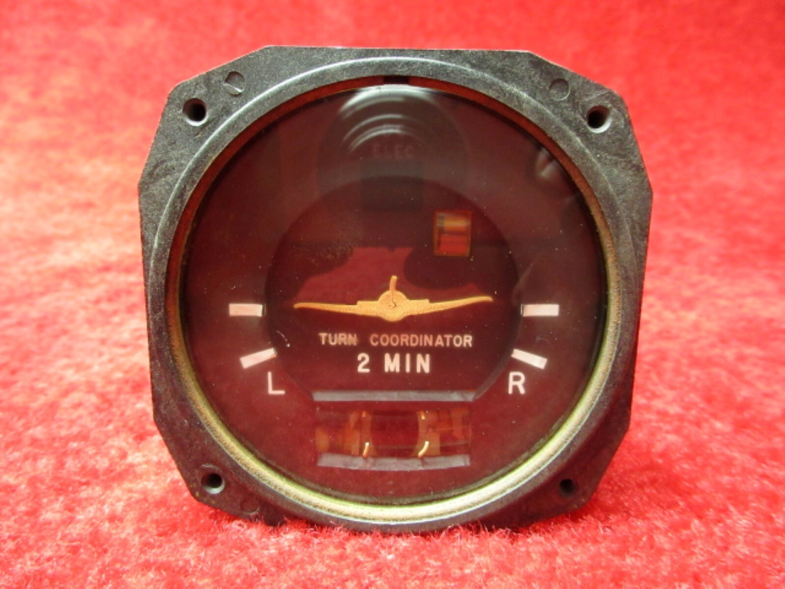 RC Allen 82A-1 Turn Coordinator Gyro Indicator 14V