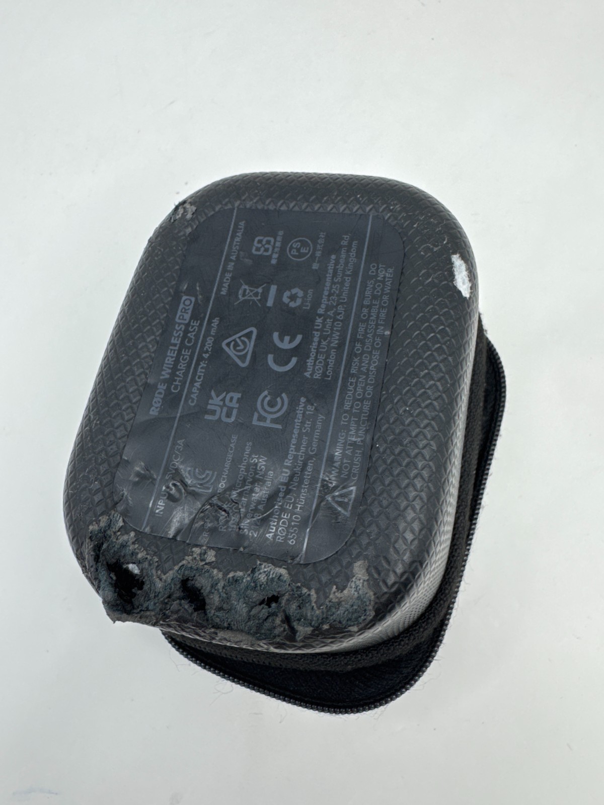 RØDE RODE Wireless PRO Compact Microphone System Charging Case Only (READ!!!)