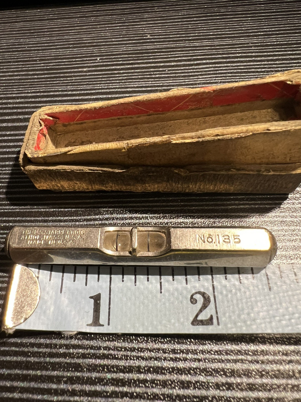 Machinist Level Starret No. 135