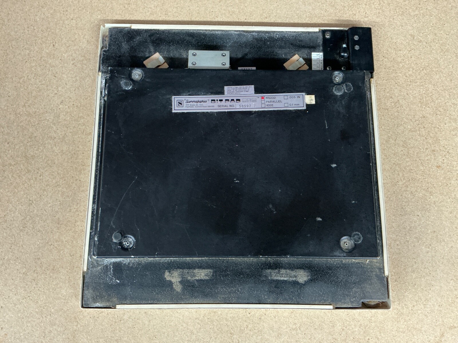 Summagraphics Bit Pad One 9400 Digitizer Drawing Tablet 1980s
