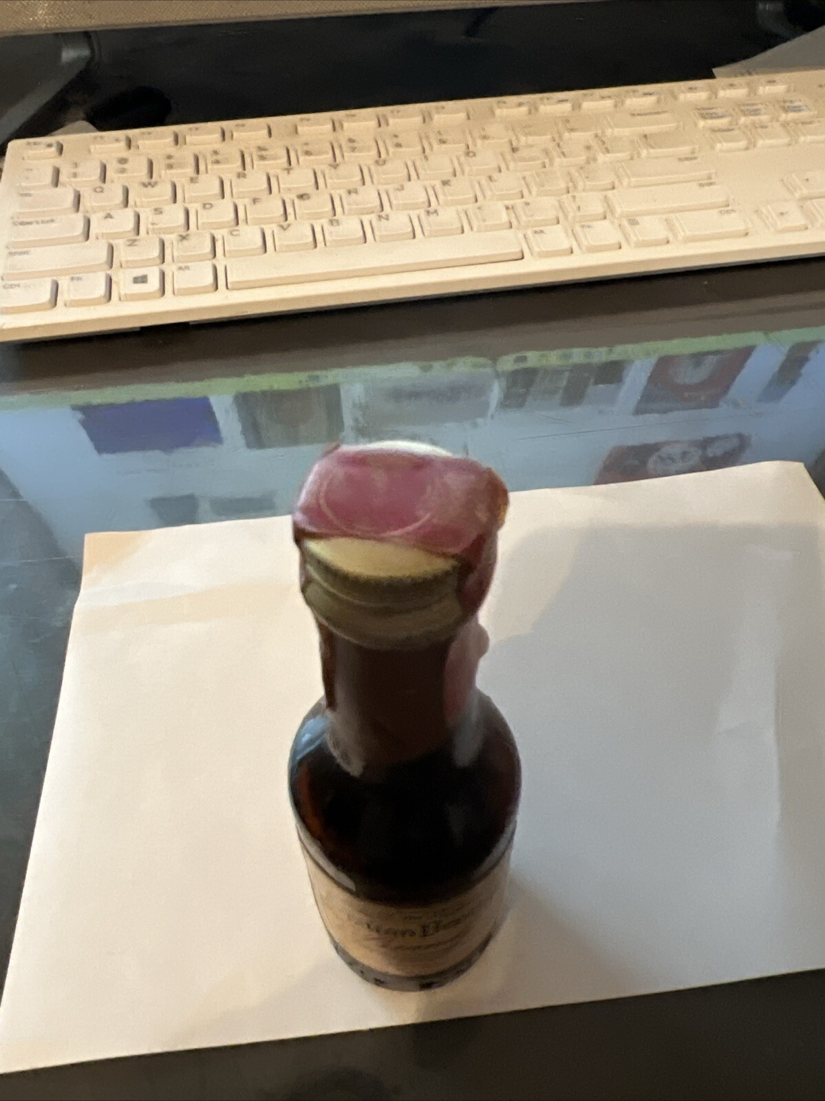 Christian brothers brandy 50 mil bottle empty