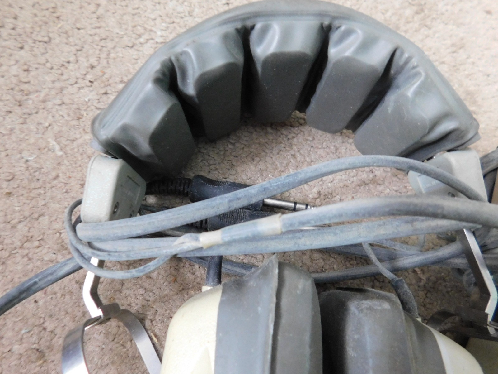 Vintage TELEX D-950 Aviation Headset USA - Untested