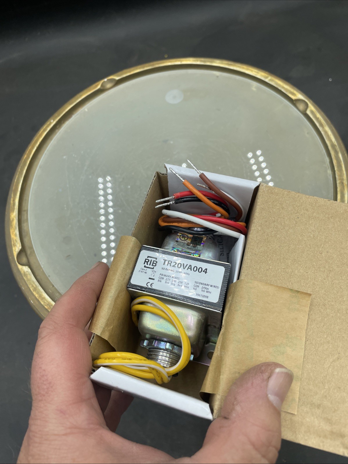 RIB TR20VA004 TRANSFORMER 20VA 60 HZ NOS