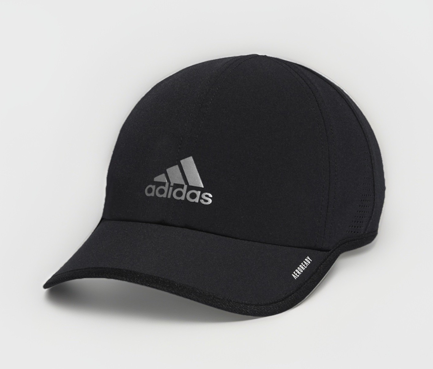 ADIDAS Superlite 2 Men’s Cap Hat Black Adjustable Fit Aeroready 5153074 NEW
