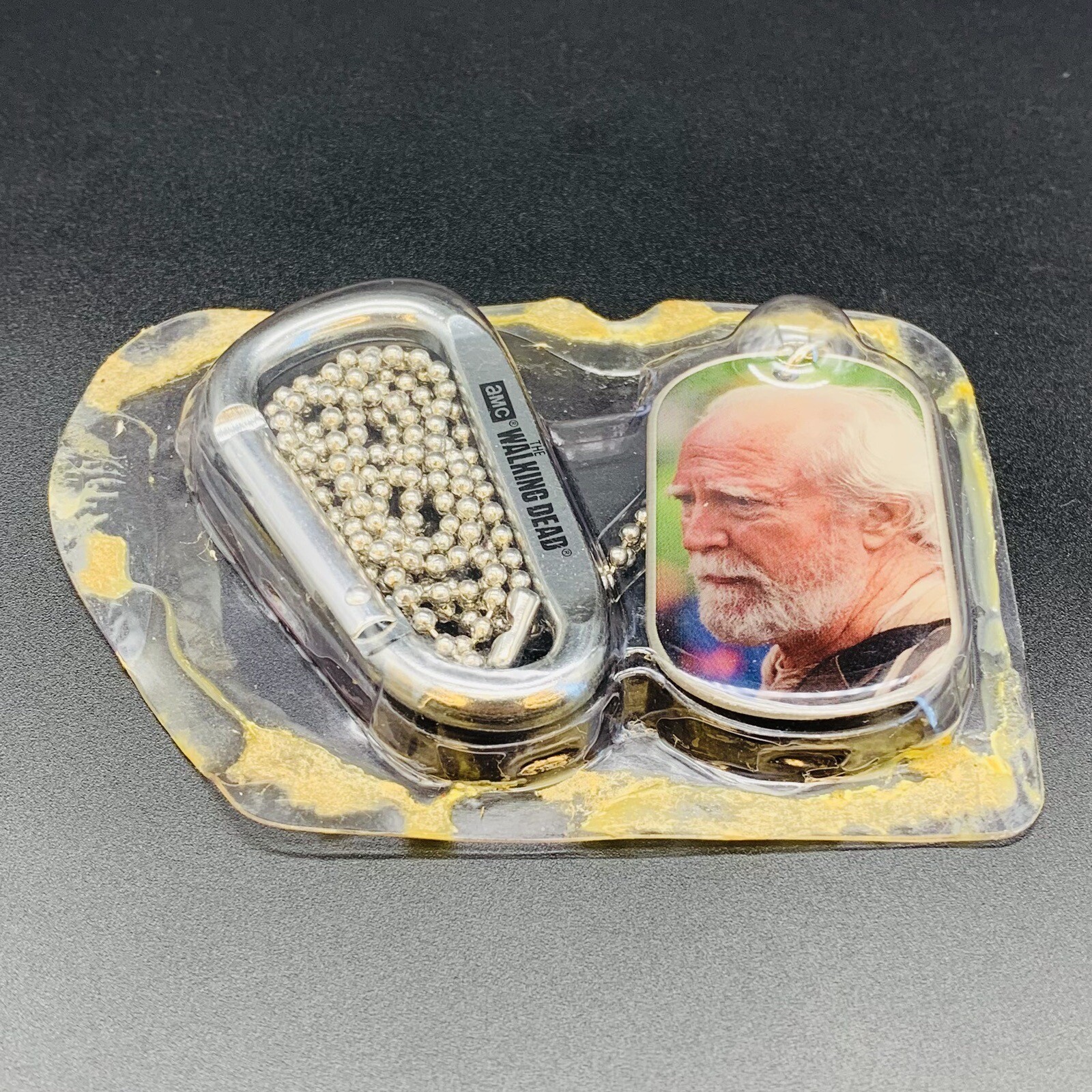 AMC The Walking Dead Season 3 Hershel Greene #12 of 36 Dog Tag Chain D-Ring 2014