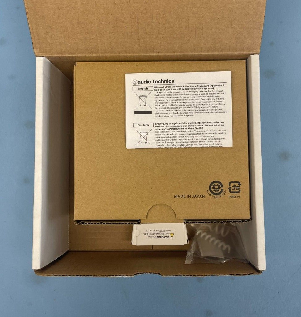 Audio-Technica ATND933aWC Cardioid Condenser Hanging Microphone w/Power Module
