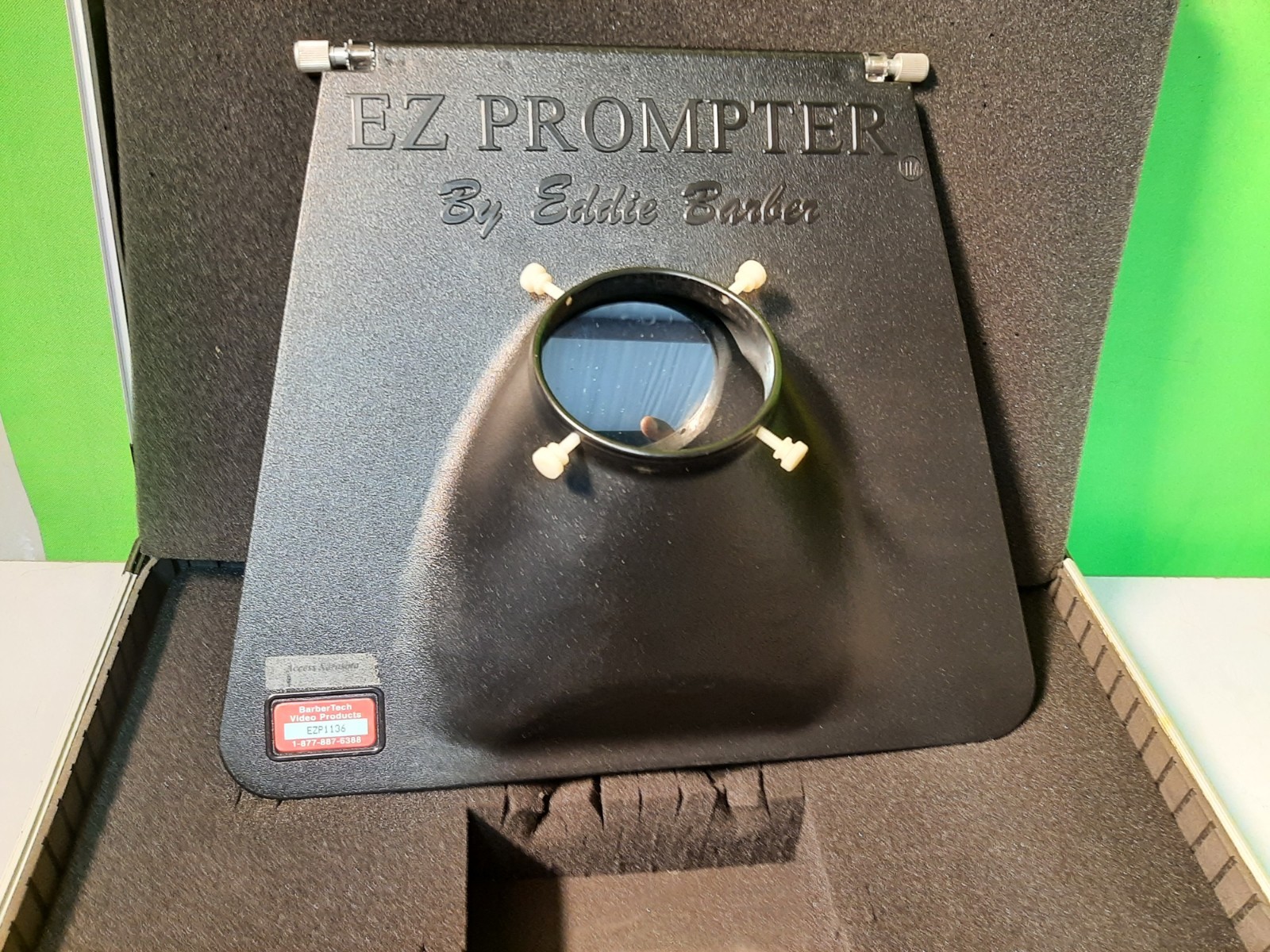 Teleprompter EZ Prompter Stealth by Eddie Barber Video Production, in  Case