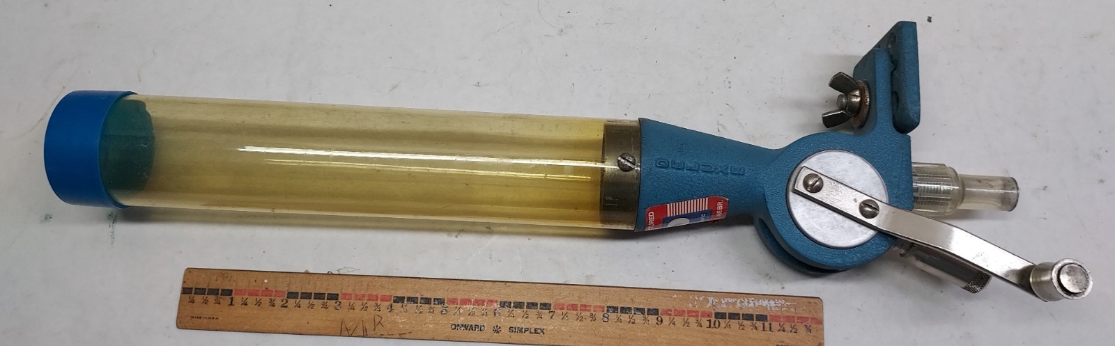 Pacific Deluxe Powder Measure Adjustable Reloading Powder Measure Tube & Mount
